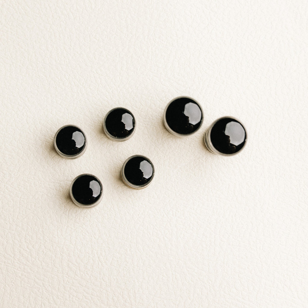 Cufflinks & Studs Set - Black