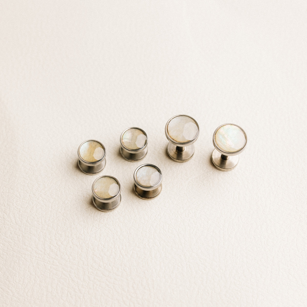 Cufflinks & Studs Set - Mother of Pearl