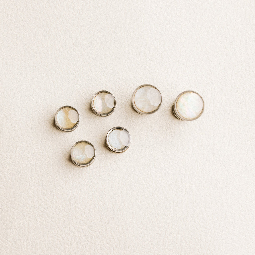 Cufflinks & Studs Set - Mother of Pearl