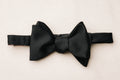 Bow Tie - Black Silk Grosgrain