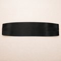 Cummerbund - Black Silk Satin