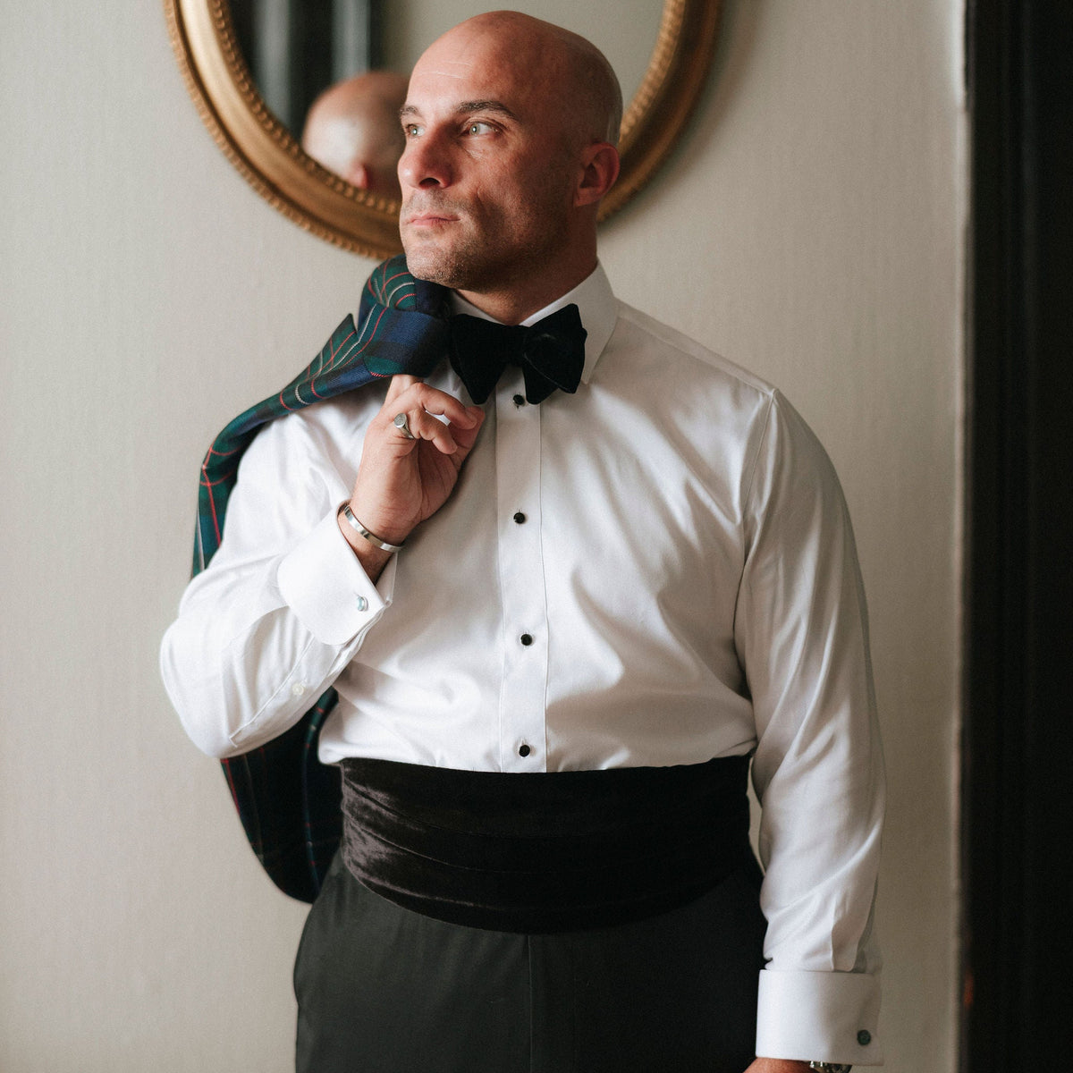 Cummerbund - Black Velvet
