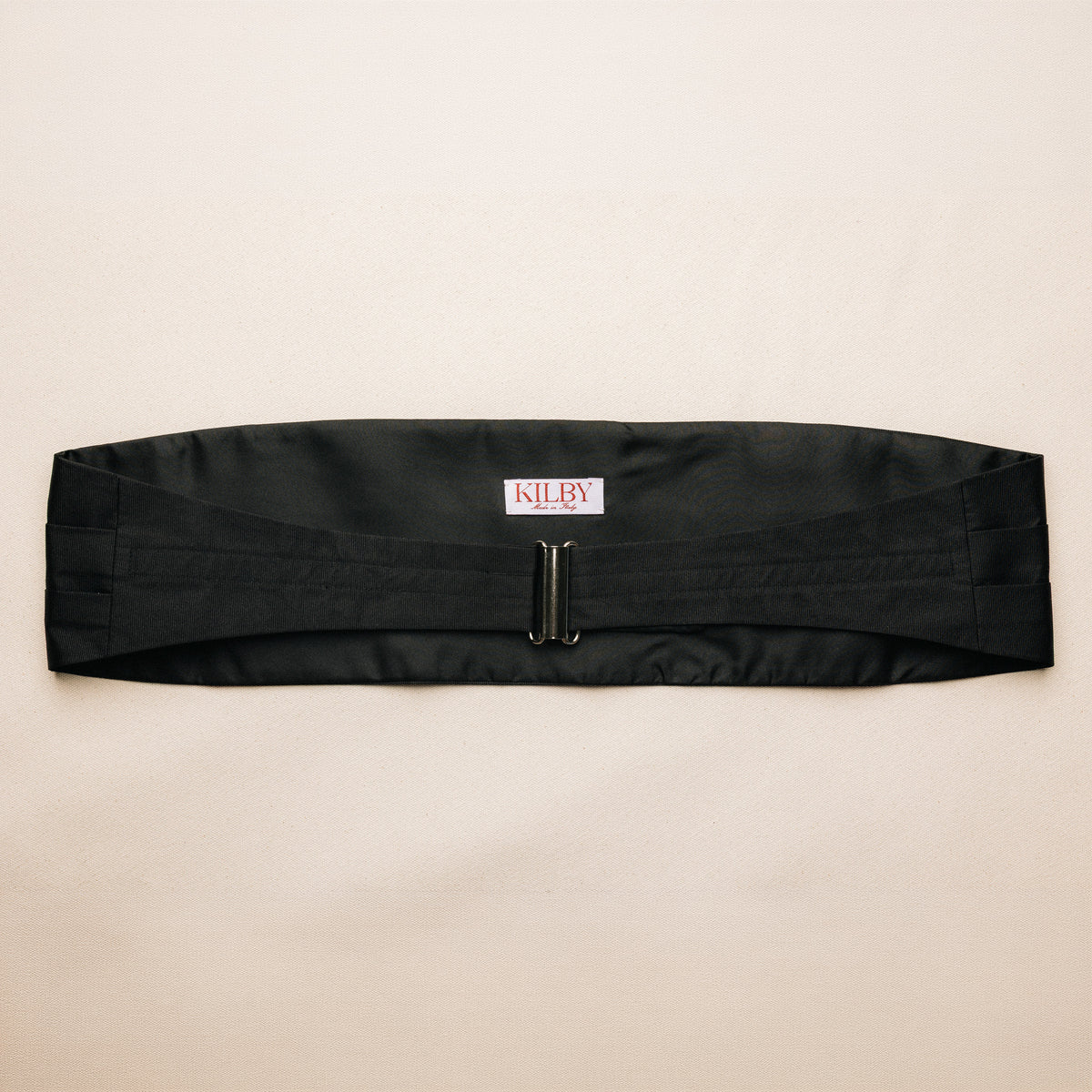 Cummerbund - Black Silk Grosgrain