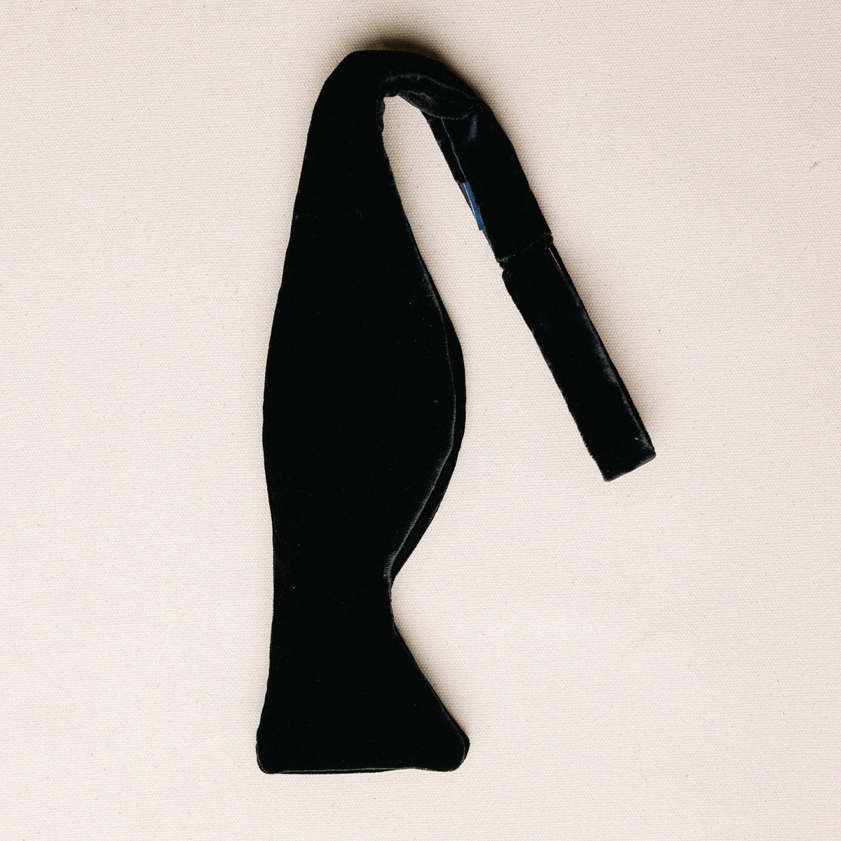 Butterfly Bow Tie - Black Velvet